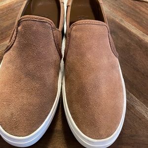 Ugg tan suede loafers